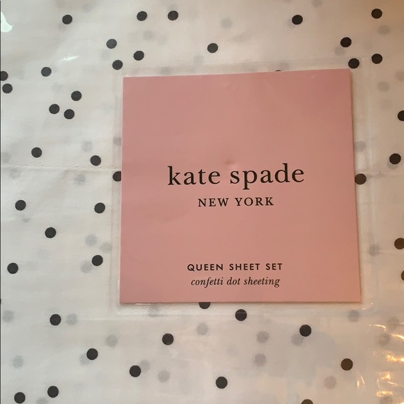 kate spade confetti dot comforter set